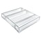 Azar Displays Deluxe Clear Acrylic Tray 3 Piece Set - Narrow Trays and Large Tray 556222 - alternate 3